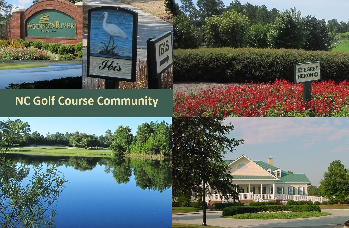 NC Golf Course Communities Winding River Plantation